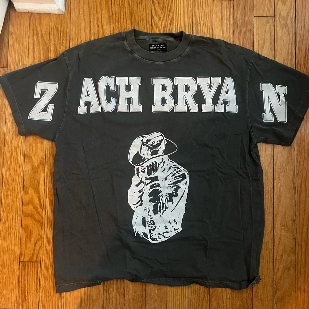 Official Zach Bryan concert shirt